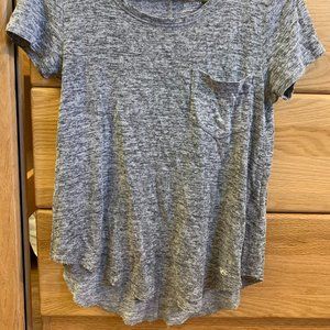 Hollister Gray Shortsleeve Top